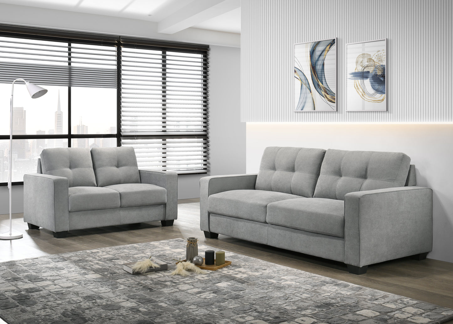 Stockholm Fabric Sofa